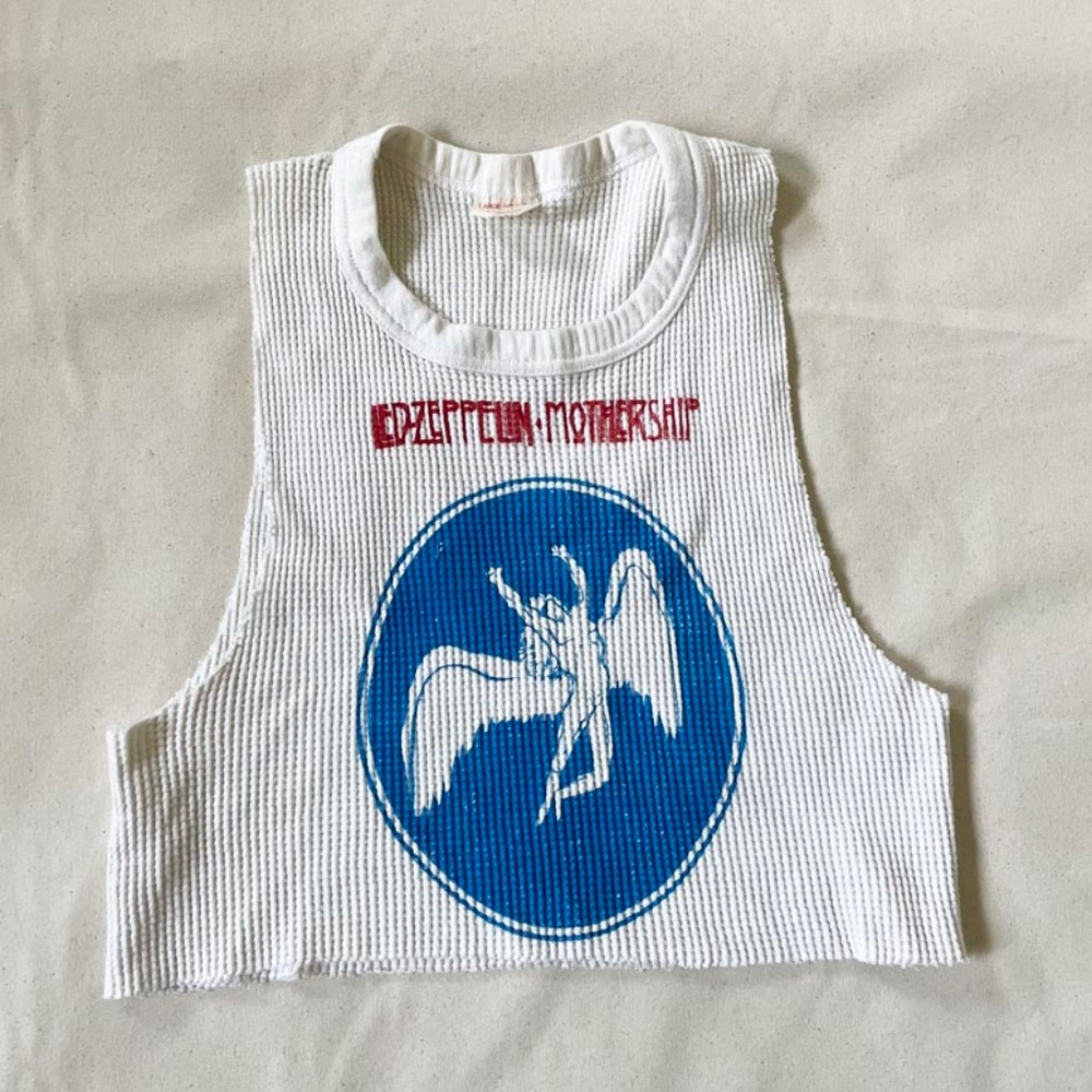Led Zeppelin Cropped Top